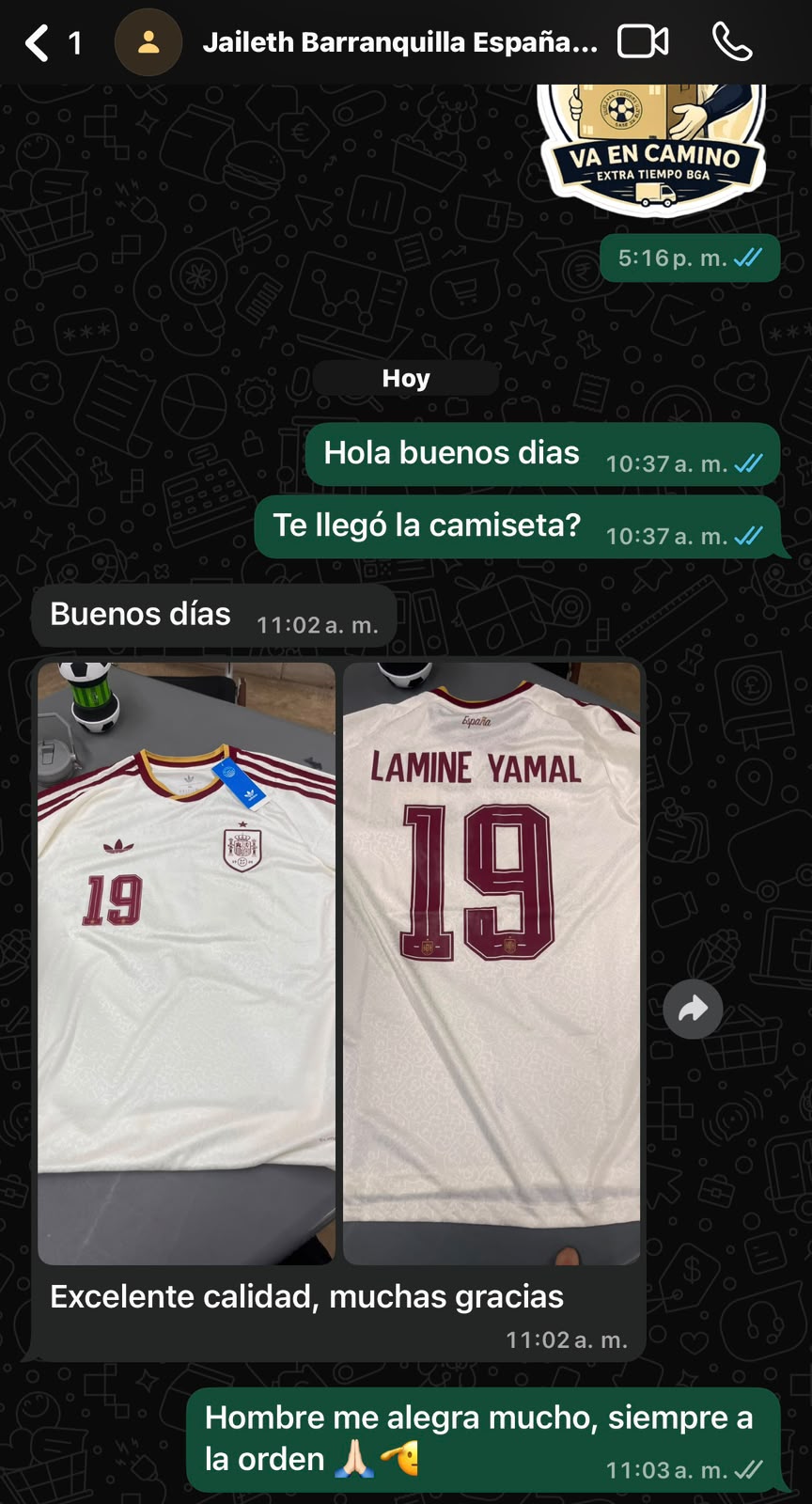 Cliente Extra Tiempo BGA